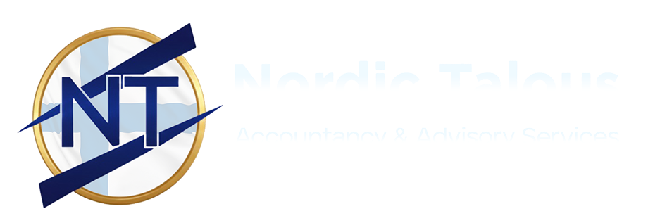 Nordic Talous Logo White ver